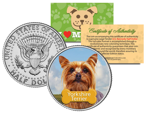 SHEEPDOG Collectible Farm Animals JFK Kennedy Half Dollar US Colorized Coin