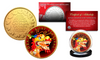 DRAGON BOAT FESTIVAL - Ancient Chinese Poet Qu Yuan - 24K Gold Plated RCM Royal Canadian Mint Medallion