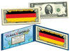 GERMANY - Official Flags of the World Genuine Legal Tender U.S. $2 Two-Dollar Bill Currency Bank Note