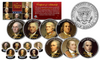 THE FOUNDING FATHERS of The United States JFK Kennedy Half Dollars 7-Coin Complete Set