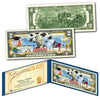 HAPPY GRADUATION - CLASS OF 2019 Genuine Legal Tender U.S. $2 Bill with Diploma Style Certificate of Authenticity