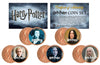 Harry Potter VILLAINS Great Britain UK Genuine Legal Tender 5-Coin Set - Officially Licensed