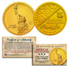 American Innovation Statehood $1 Dollar Coin - 2018 1st Release 24K GOLD Plated
