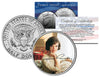 Jacqueline Kennedy Onassis JFK Kennedy Half Dollar US Coin - Color Signature