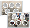 PRESIDENT * Assassination * JOHN F. KENNEDY JFK100 Centennial Celebration 2017 Official Kennedy Half Dollar 5-Coin Set with 4x6 Lens Display