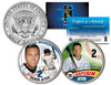 DEREK JETER - Final Season & Captain - JFK Kennedy Half Dollar Colorized 2-Coin Set
