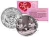 I Love Lucy - The Chocolate Scene - JFK Kennedy Half Dollar US Coin - Lucille Ball - Officially Licensed