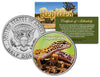 LEOPARD GECKO - Collectible Reptiles - JFK Kennedy Half Dollar US Colorized Coin LIZARD
