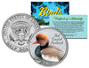 RED CRESTED POCHARD Collectible Birds JFK Kennedy Half Dollar Colorized U.S. Coin DUCK