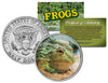 AFRICAN BULLFROG Collectible Frogs JFK Kennedy Half Dollar US Colorized Coin