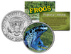 POISON DART FROG Collectible Frogs JFK Kennedy Half Dollar US Colorized Coin