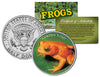 GOLDEN TOAD Collectible Frogs JFK Kennedy Half Dollar US Colorized Coin