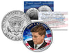 PRESIDENTIAL $1 JOHN F KENNEDY Design on Colorized 2015 JFK Half Dollar U.S. Coin