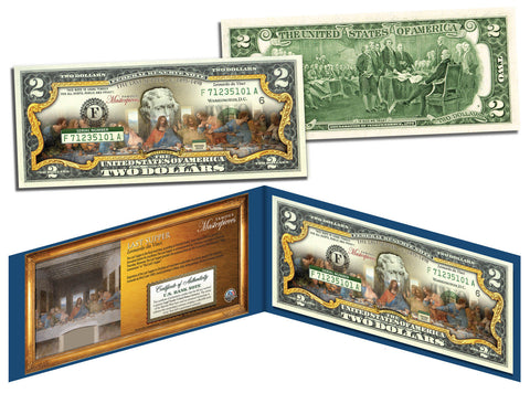 American Bison Buffalo / Lewis & Clark 1901 Designed NEW $10 Bill - Genuine Legal Tender Modern U.S. Ten-Dollar Banknote