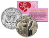 I Love Lucy - Golf Game - JFK Kennedy Half Dollar US Coin - Lucille Ball - Officially Licensed
