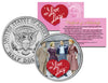I Love Lucy - Cast - JFK Kennedy Half Dollar US Coin - Lucille Ball - Officially Licensed