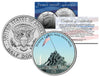 MARINE CORPS WAR MEMORIAL - Washington D.C. - JFK Kennedy Half Dollar U.S. Coin - Iwo Jima