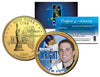 DAVID WRIGHT Colorized New York State Quarter U.S. Coin 24K Gold Plated METS