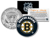 BOSTON BRUINS NHL Hockey JFK Kennedy Half Dollar U.S. Coin - Officially Licensed