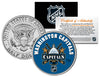 WASHINGTON CAPITALS NHL Hockey JFK Kennedy Half Dollar U.S. Coin - Officially Licensed