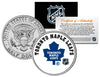 TORONTO MAPLE LEAFS NHL Hockey JFK Kennedy Half Dollar U.S. Coin - Officially Licensed