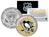PITTSBURGH PENGUINS NHL Hockey JFK Kennedy Half Dollar U.S. Coin - Officially Licensed