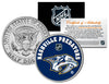 NASHVILLE PREDATORS NHL Hockey JFK Kennedy Half Dollar U.S. Coin - Officially Licensed