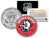 BUFFALO SABRES NHL Hockey JFK Kennedy Half Dollar U.S. Coin - Officially Licensed