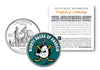 ANAHEIM DUCKS NHL Hockey California Statehood Quarter U.S. Colorized Coin - Officially Licensed