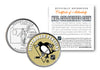 PITTSBURGH PENGUINS NHL Hockey Pennsylvania Statehood Quarter U.S. Colorized Coin - Officially Licensed