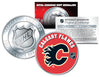 CALGARY FLAMES Royal Canadian Mint Medallion NHL Colorized Coin - Officially Licensed