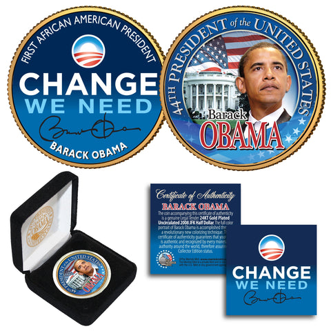 JEB BUSH FOR PRESIDENT 2016 Colorized JFK Kennedy Half Dollar U.S. Coin Political CAMPAIGN
