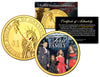BARACK OBAMA - First Family - Presidential $1 Dollar U.S. Coin 24K Gold Plated