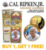 CAL RIPKEN JR Golden Legends 24K Gold Plated State Quarter US Coin - BUY 1 GET 1 FREE - bogo