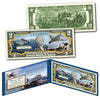 F-4 PHANTOM II Jet Fighter Aircraft McDonnell Douglas Navy Air Force Vietnam War Genuine Legal Tender U.S. $2 Bill