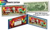 Lot of 10 - 2017 Chinese New Year * YEAR OF THE ROOSTER * POLYCROMATIC 8 COLORIZED ROOSTER’S Genuine Legal Tender U.S. $2 BILL - $2 Lucky Money with Blue Folio