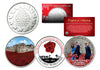 TOWER OF LONDON REMEMBERS THE FIRST WORLD WAR - Colorized Set of 3 Royal Canadian Mint Medallion Coins