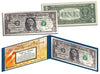ALL 45 U.S. PRESIDENT SIGNATURES Genuine Legal Tender US $1 Bill - World's First