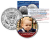 PRINCE GEORGE - 1st Birthday - 2014 JFK Half Dollar US Colorized Coin ROYAL BABY