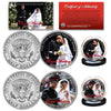 PRINCE HARRY & MEGHAN MARKLE Official Portraits Royal Wedding May 19, 2018 Genuine U.S. JFK Kennedy Half Dollar 2-Coin Set
