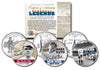 Baseball Legend BABE RUTH Statehood Quarters US Colorized 3-Coin Set - Mail-in-Offer **RARE**