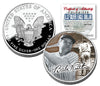 BABE RUTH 2005 American Silver Eagle Dollar 1 oz U.S. Colorized Coin Yankees - Officially Licensed