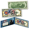 United States SPECIAL FORCES Defenders of Freedom MARINES Military Branch Genuine Legal Tender U.S. $2 Bill