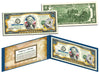 NORTH DAKOTA $2 Statehood ND State Two-Dollar U.S. Bill - Genuine Legal Tender