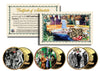 Wizard of Oz MOVIE SCENES 24KGold Plated Kansas State Quarters US 3-Coin Set - Officially Licensed