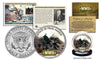 WWII * PEARL HARBOR * JFK Kennedy Half Dollar U.S. Coin with Fact Trading Card