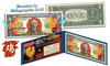 Lot of 25 - 2017 Chinese New Year - YEAR OF THE ROOSTER - Gold Hologram Legal Tender U.S. $1 BILL - $1 Lucky Money with Blue Folio