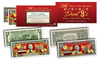 2017 YEAR OF THE ROOSTER $1 & $2 Chinese New Year Lucky Money Set - DUAL 8’s GOLD MATCHING ROOSTER’s Packaged in EXCLUSIVE Premium RED LUNAR ENVELOPE – Limited Edition of 8,888 Sets Worldwide SOLD OUT