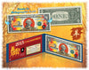 2015 Chinese New Year - YEAR OF THE GOAT / SHEEP - Gold Hologram Legal Tender U.S. $1 BILL - Lucky Money ****SOLD OUT