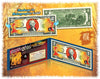 Lot of 25 - 2016 Chinese New Year - YEAR OF THE MONKEY - Gold Hologram Legal Tender U.S. $2 BILL - $2 Lucky Money - With Blue Folio